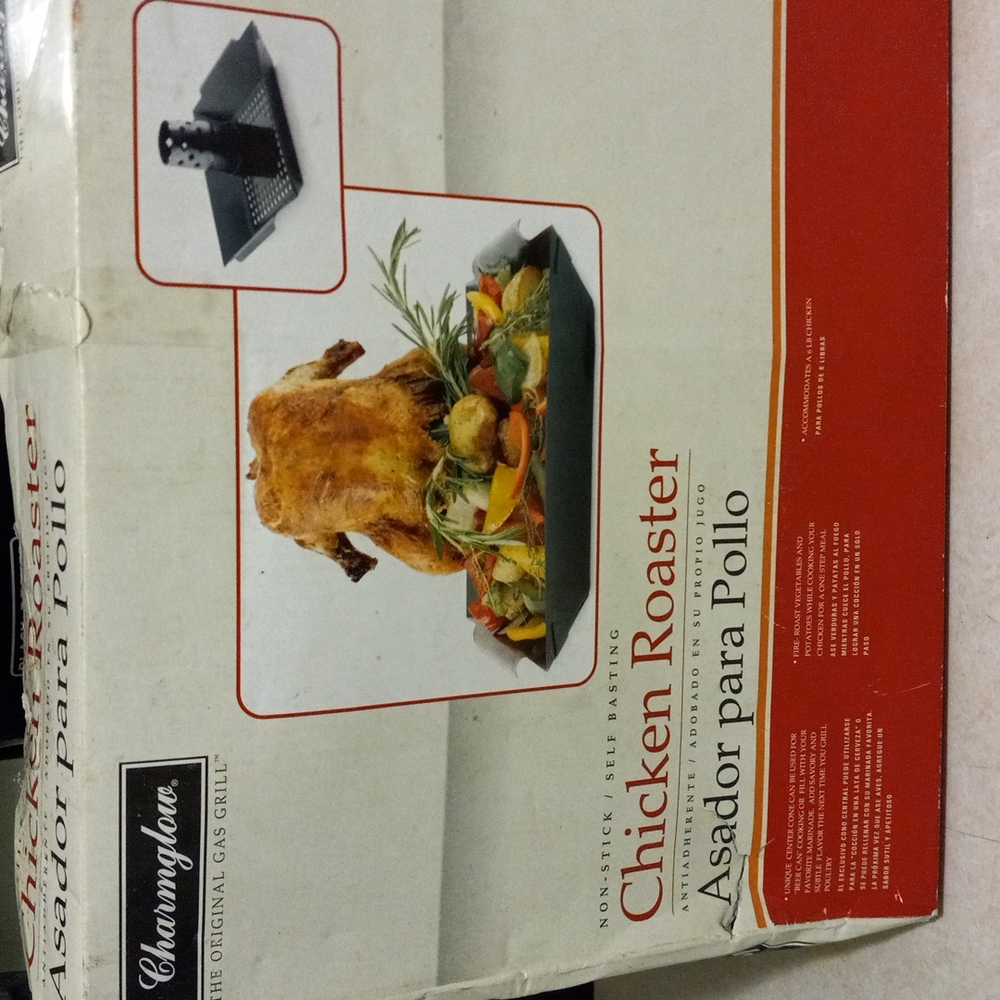 Chicken & Vegetable Roaster, By Charmglow-The Original "Gas Grill" NIB